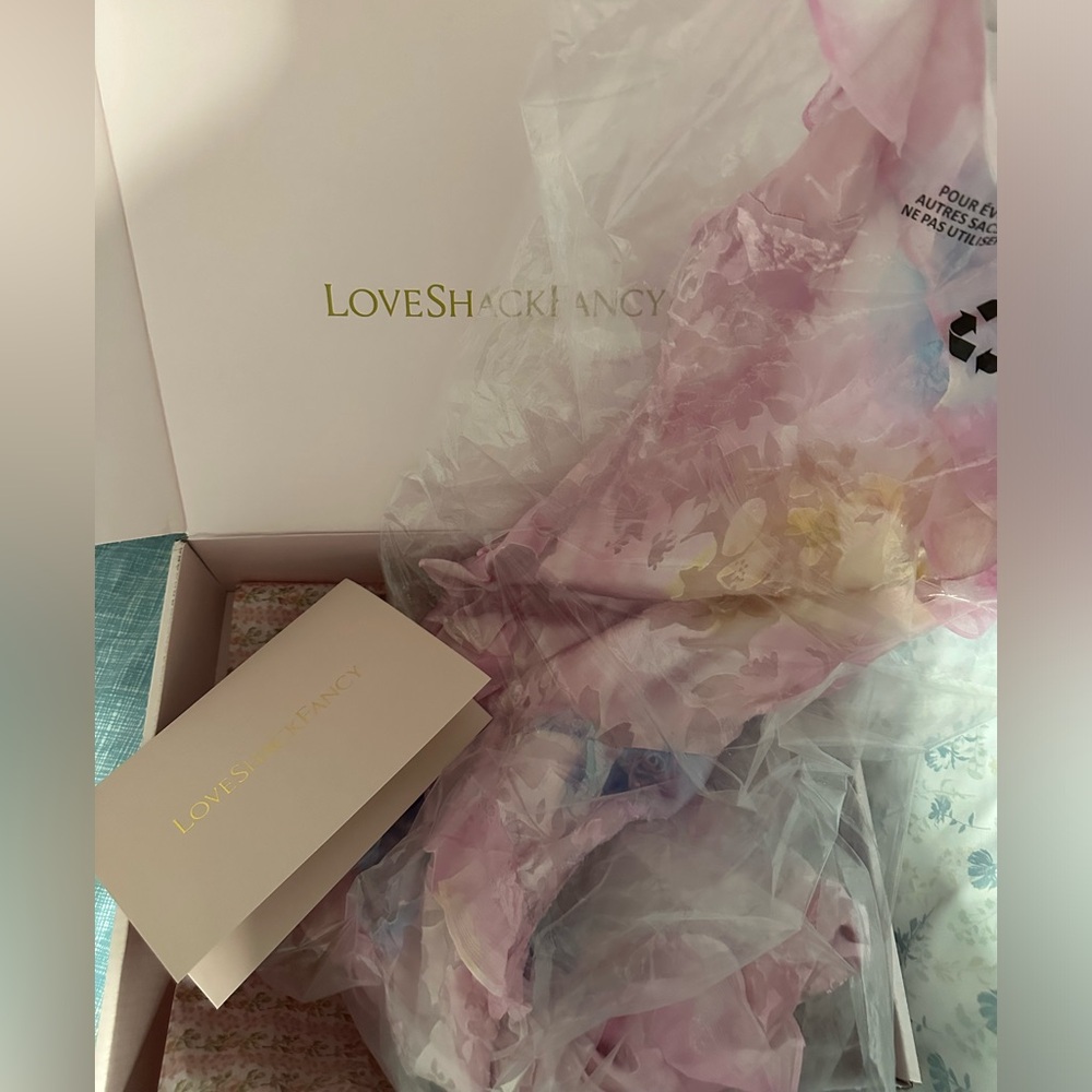 NWT Authentic LoveShackFancy Rialto Dress Candy Sparkle in size 2🌸 - Picture 3 of 16